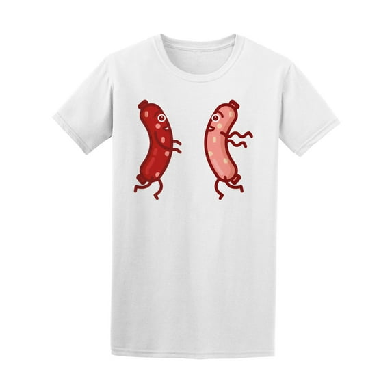 Happy Love Sausage Dancing Party T-Shirt Men -Image by Shutterstock, Male 4X-Large