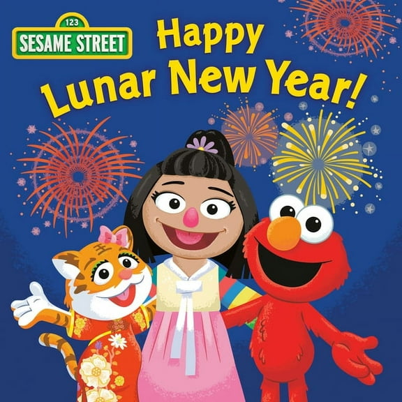 Happy Lunar New Year! (Sesame Street), (Board Book)