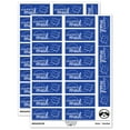 thumbnail image 1 of Happy Mail Smiling Package Letter Sticker Set - Dark Blue - Matte Finish - 2.00" Large, 1 of 7