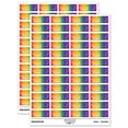 thumbnail image 1 of Happy Mail Smiling Package Letter Sticker Set - Rainbow - Gloss Finish - 1.25" Mini, 1 of 7