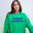 thumbnail image 1 of Happy Mama Puff Print | Sweatshirt, 1 of 7