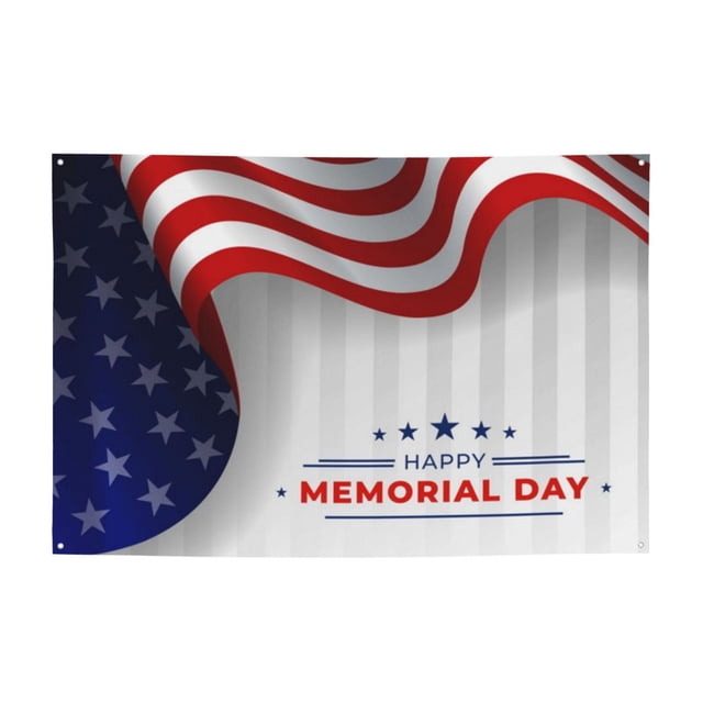 Happy Memorial Day 2023 Remember&Honor Banner Photography Background