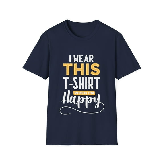 Happy Men Women Inspirational Graphic Tee shirt