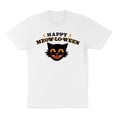 thumbnail image 1 of Happy Meow-lo-ween Shirt Unisex 3X-Large White, 1 of 5