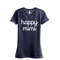thumbnail image 1 of Happy Mimi Women's Fashion Relaxed T-Shirt Tee Heather Navy Medium, 1 of 3