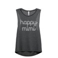 thumbnail image 1 of Happy Mimi Women's Fashion Sleeveless Muscle Workout Yoga Tank Top Charcoal Grey 2X-Large, 1 of 3