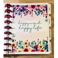 thumbnail image 1 of Happy Mind Happy Life Quote 2-Sided Dashboard 4 Use W/ Classic Happy Planner-, 1 of 2