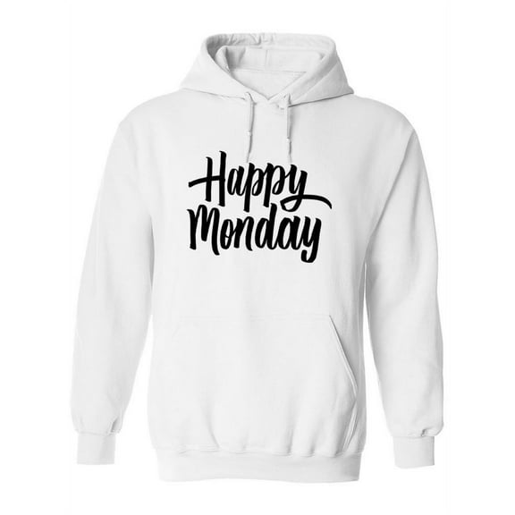 Happy Monday! Hoodie Women -Image by Shutterstock, Female XX-Large