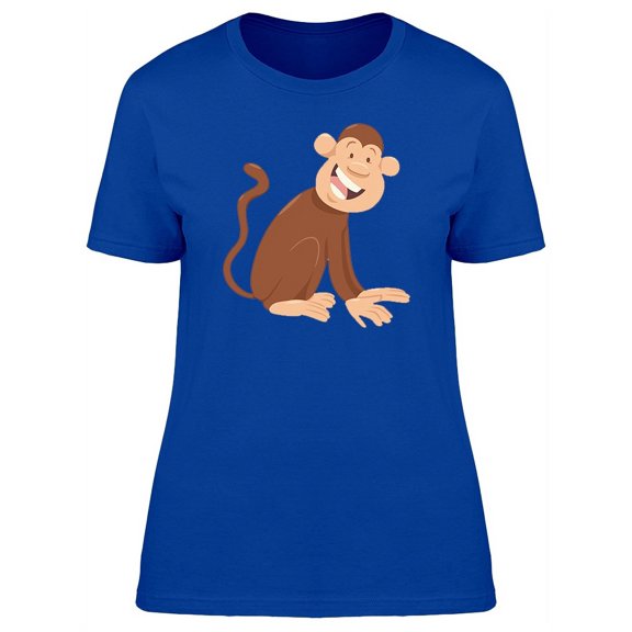 Happy Monkey Doodle T-Shirt Women -Image by Shutterstock, Female x-Large