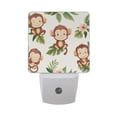 thumbnail image 1 of Happy Monkeys Flowers Leaves LED Night Light with Smart Sensor Plug Into Wall Dusk to Dawn 2 packs, 1 of 7
