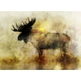thumbnail image 1 of Happy Moose II Poster Print by Ken Roko (36 x 24), 1 of 8