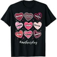 thumbnail image 1 of Happy Mother's Day 2024 Mothers Day Hearts Mom Day T-Shirt, 1 of 4