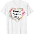 thumbnail image 1 of Happy Mother's Day 2024 Women Mom Grandma Love Floral Cute T-Shirt, 1 of 3