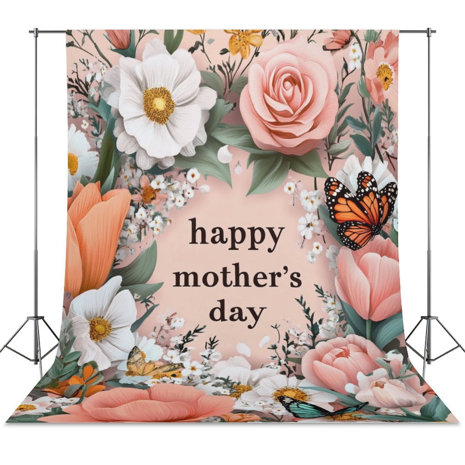 Happy Mother's Day Backdrop Background for Photography Photo Booth ...