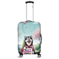 thumbnail image 1 of Happy Mother's Day Best Alaskan Malamute Mom Ever Travel Luggage Cover Alaska Mal Dog Lovers Gifts Suitcase Dust Protective Decor - 03002, 1 of 5