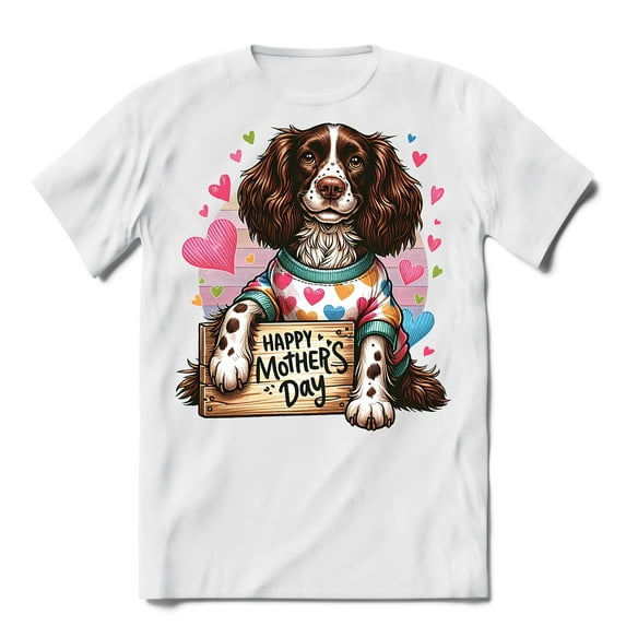 Happy Mother's Day Best English Springer Spaniel Mom Ever Shirt T-shirt Unisex Merch Springers Dog Lover Gifts - 03002