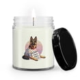 thumbnail image 1 of Happy Mother's Day Best German Shepherd Mom Ever Soy Wax Candle Alsatian Dog Lover Gifts 9oz White Birch & Black Pepper Candle - 03002, 1 of 5