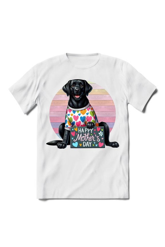 Happy Mother's Day Best Labrador Retriever Mom Ever Shirt T-shirt Unisex Merch Lab Dog Lover Gifts - 03002