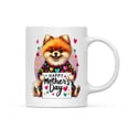 thumbnail image 1 of Happy Mother's Day Best Pomeranian Mom Ever Mug Pom Dog Lover Gifts Coffee Tea Cup - 03002, 1 of 4