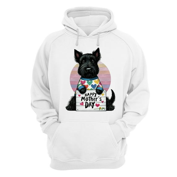 Happy Mother's Day Best Scottish Terrier Mom Ever Hoodie Unisex Merch Hoodies Scottie Dog Lover Gifts - 03002