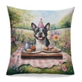 thumbnail image 1 of Happy Mother's Day Boston Terrier with Sweets and Flowers at a Picnic Pillowcase Double Sided Gentleman Dog Lover Gifts Pillow Case Covers - 13005, 1 of 3