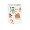 thumbnail image 1 of Happy Mother's Day Card with Pancakes and Coffee Design – Fun and Cheerful Blank Greeting Card for Moms – Perfect for Mother's Day Gifting, 1 of 2