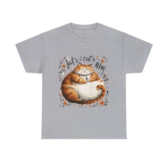 Happy Mother's Day Cat Mom Shirt, Fat Cat Mom Lovers Gift ID-0304-1A4C