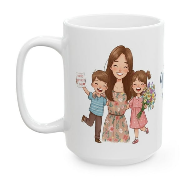 Happy Mother s Day Ceramic Mug - Cute Gift Coffee Cup Personalized Drinkware