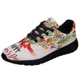 thumbnail image 1 of Happy Mother's Day Floral Shoes Sneakers Black Size 6, 1 of 7