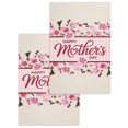 thumbnail image 1 of Happy Mother's Day Kitchen Dish Towels for Drying Dishes Set of 2, Pink Floral Buffalo Plaid Burlap Waffle Weave Microfiber Hand Tea Bathroom Towels Quick Dry & Absorbent Towel 15.7x23.6, 1 of 7