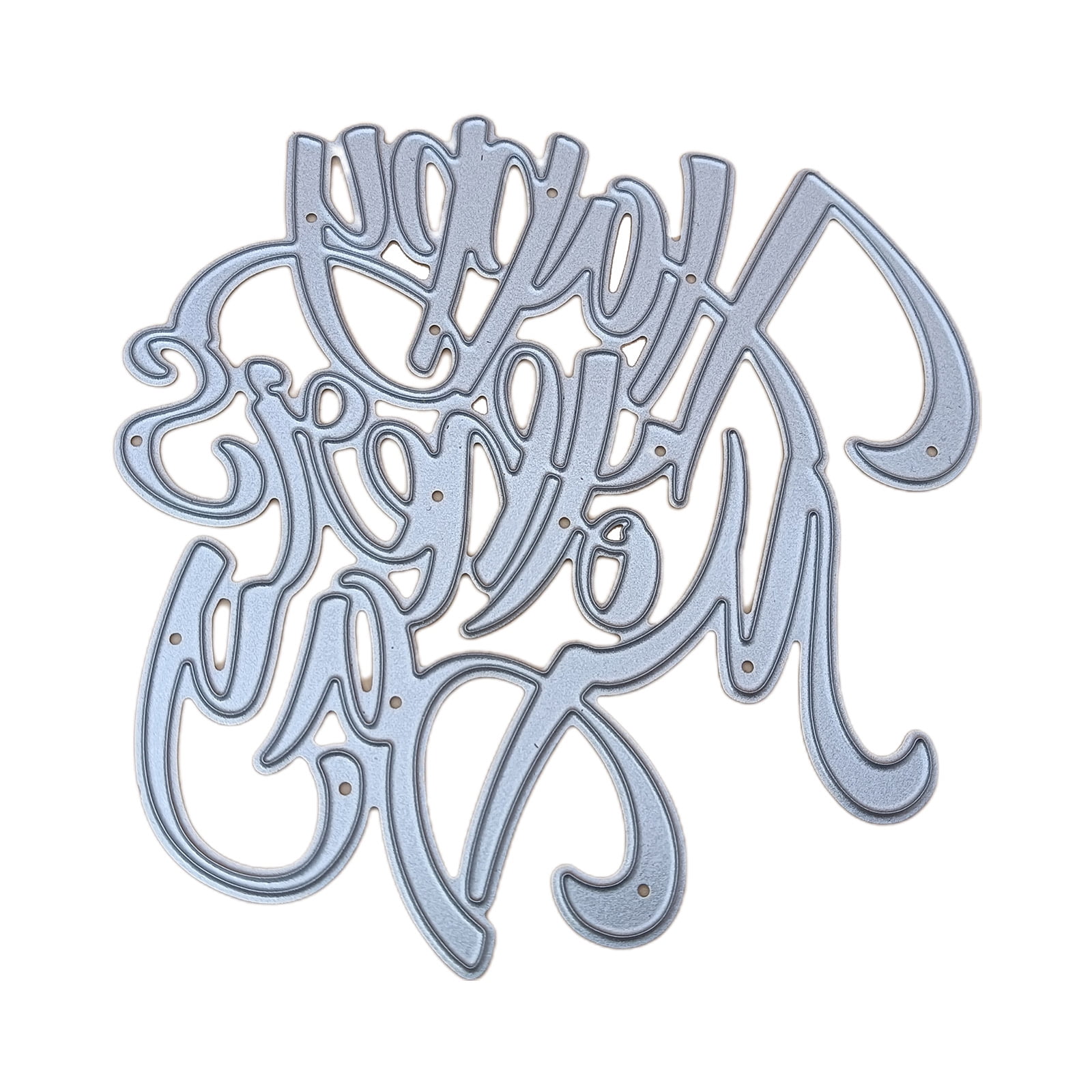 Happy Mother's Day Metal Cutting Dies - Craft Die Stencil For Card Making, Scrapbooking & Paper Crafts