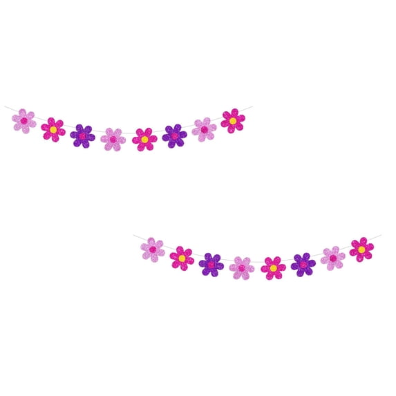 Happy Mother's Day Party Banner Mother's Banner Glitter Rose Sign DIY Mom Day Decor Outdoor Indoor Home Hanging Decorations for Home Wall Party Supplies 1/2 PCS