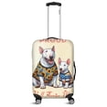 thumbnail image 1 of Happy Mother's Day Proud Bull Terrier Mom Travel Luggage Cover Bully Dog Lovers Gifts Idea Suitcase Dust Protective Decor - 03003, 1 of 5