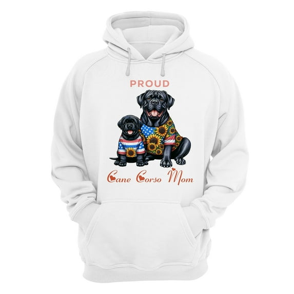 Happy Mother's Day Proud Cane Corso Mom Hoodie Unisex Merch Hoodies Italian Mastiff Dog Lover Gifts Idea - 03003