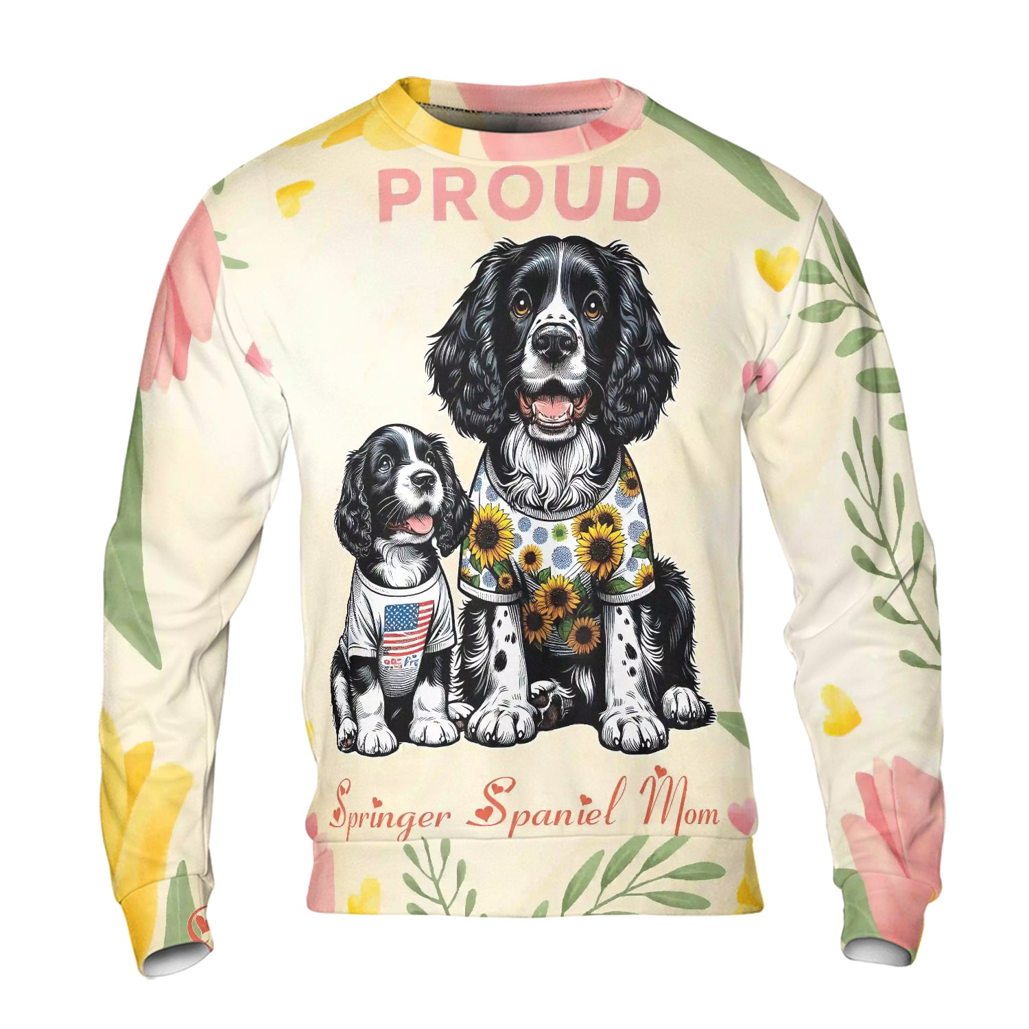 Happy Mother's Day Proud English Springer Spaniel Mom All Over Print 3D ...