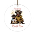 thumbnail image 1 of Happy Mother's Day Proud Mastiff Mom Acrylic Round Ornament Mastiffs Dog Lover Gifts Idea Home Tree Decor - 03003, 1 of 4