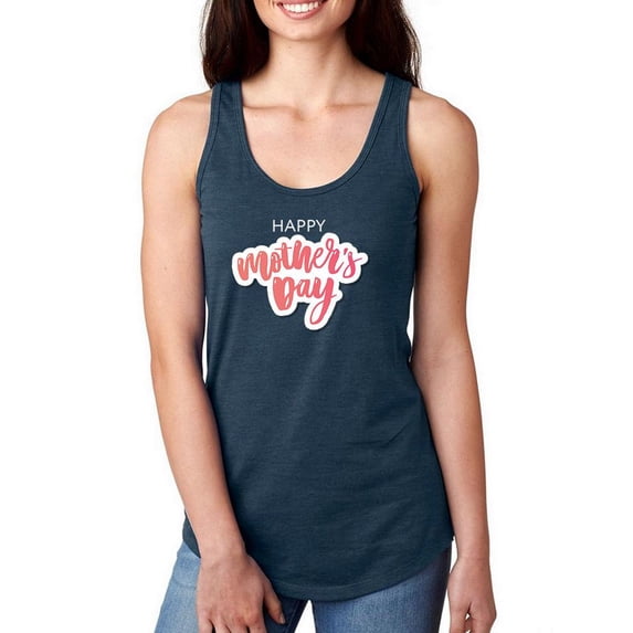 Happy Mother's Day! Racerback Tank Women -Image by Shutterstock, Female Large