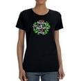 thumbnail image 1 of Happy Mother's Day Roses Shaped T-Shirt Women -Image by Shutterstock, Female 3X-Large, 1 of 4