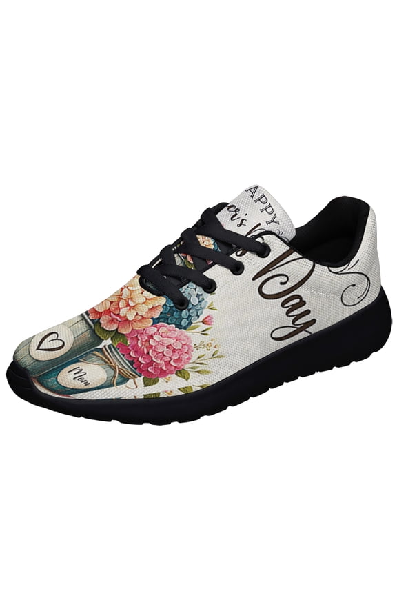 Happy Mother's Day Shoes Sneakers Black Size 7