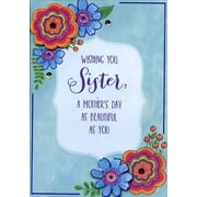 Happy Mothers Day Sister 3D Greeting Card w/Envelope