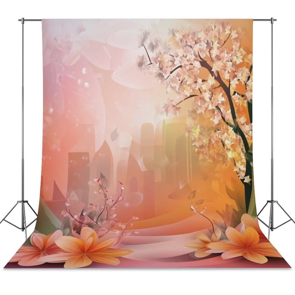 Happy Mother's Day Spring Backdrop Backdrops for Photography Photo Background Nature Scenery Banner