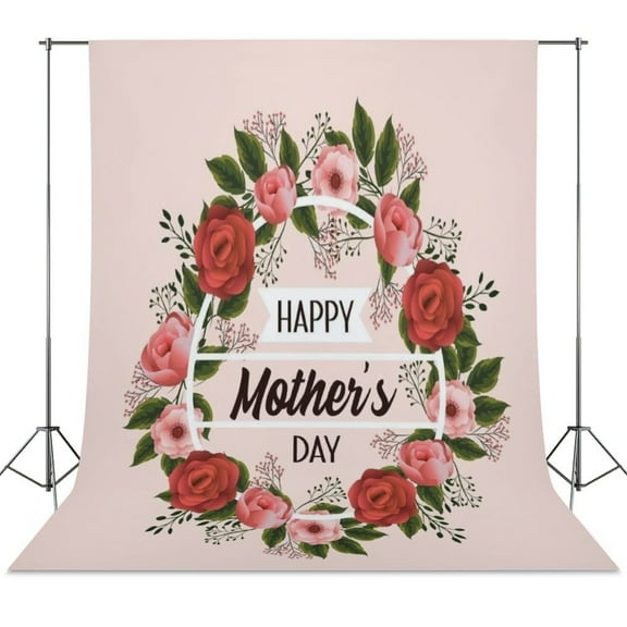 Happy Mother's Day Spring Backdrop Backdrops for Photography Photo Background Nature Scenery Banner