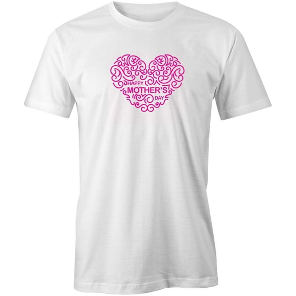 Happy Mother's Day T-Shirt | Loving Mother White Tee Gift
