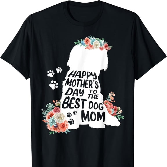Happy Mother's Day To The Best Maltese Mom Dog Lover WoM1en T-S1Hirt