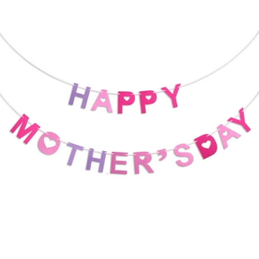 Happy Mothers Day Bunting Banner