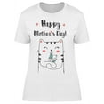 thumbnail image 1 of Happy Mothers Day Cat Sketch T-Shirt Women -Image by Shutterstock, Female 3X-Large, 1 of 2