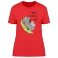 thumbnail image 1 of Happy Mothers Day Cute Koalas T-Shirt Women -Image by Shutterstock, Female XX-Large, 1 of 2