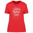 thumbnail image 1 of Happy Mothers Day Dot Background T-Shirt Women -Image by Shutterstock, Female Small, 1 of 2