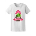 thumbnail image 1 of Happy Mothers Day Flowers T-Shirt Women -Image by Shutterstock, Female Small, 1 of 2