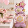 thumbnail image 1 of Happy Mothers Day Foil Balloons, 59 Inch Pink Letter Display Banners, Festive Celebration Party Props for Spring Home Living Room Indoor Photography Background, 1 of 7